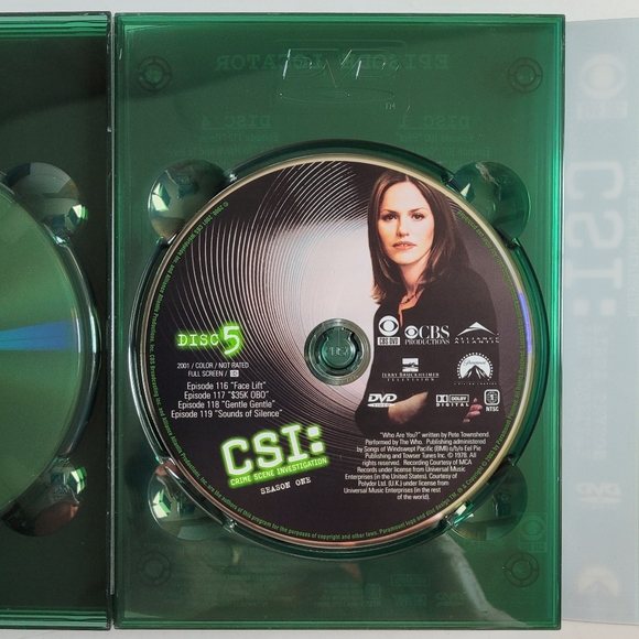 CSI:Crime Scene Investigation - The Complete First Season on DVD 2000-2001 - Picture 10 of 11
